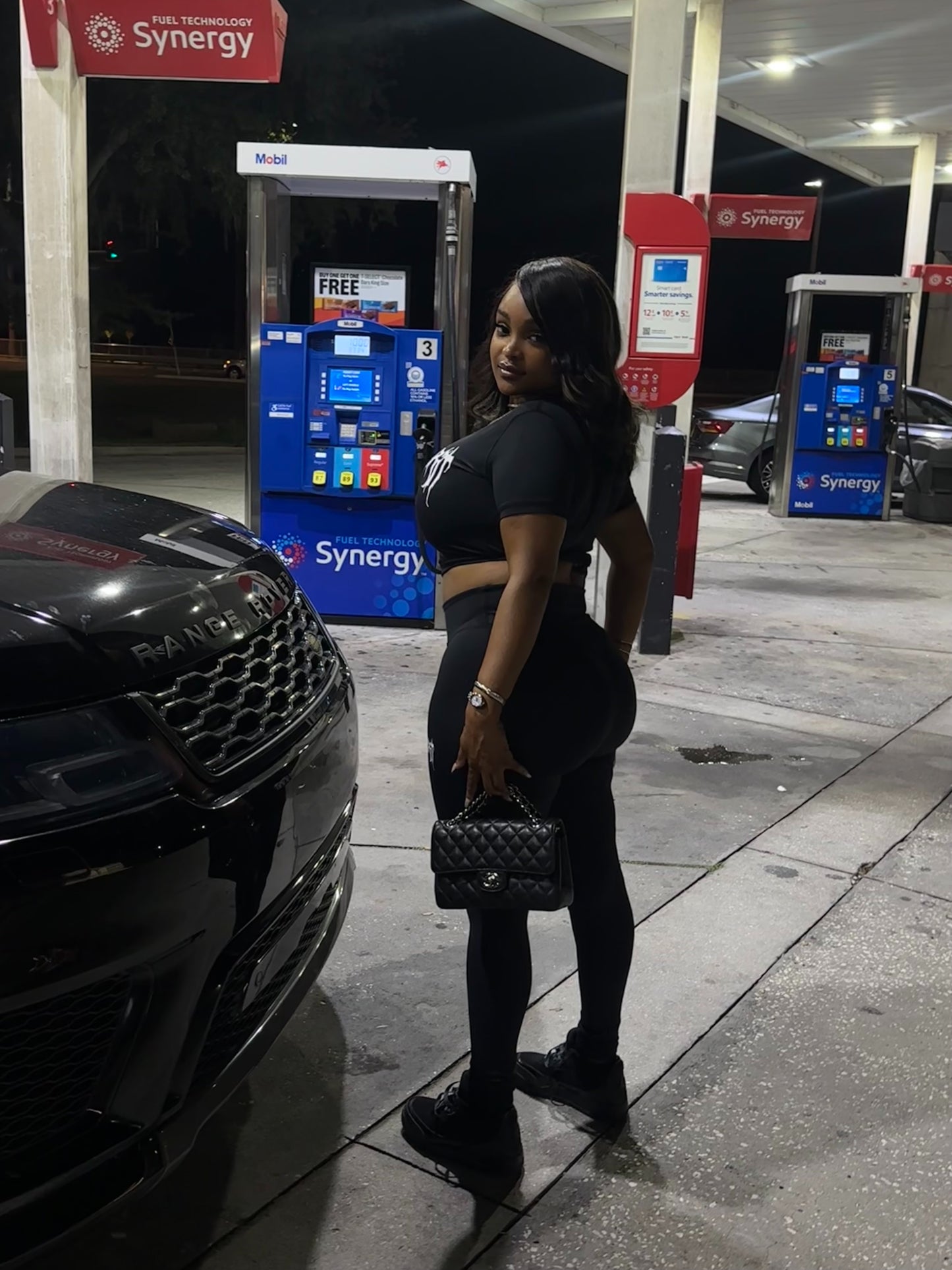 HEAVEN SENT LOUNGE SET ( BLACK )